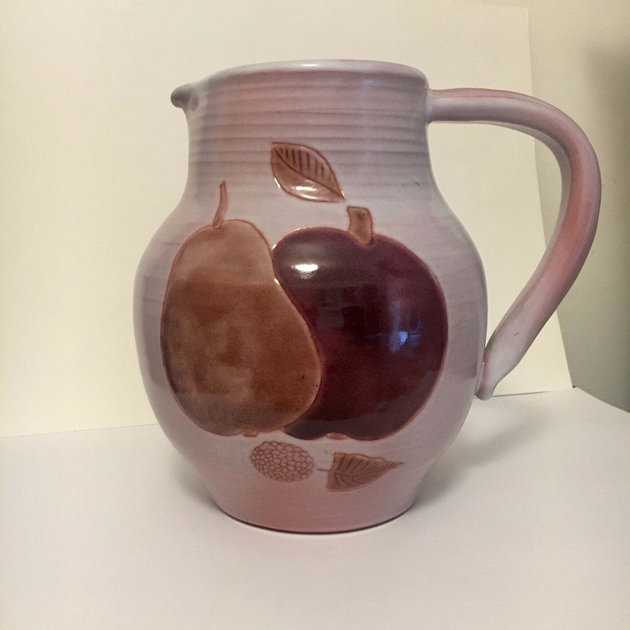 Pitcher 1960 signed by the Cloutier Brothers