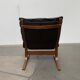 Set of 3 Norwegian Mi-Century Style Siesta Lounge Chairs and Glass Side Table by Ingmar Relling for Westnofa