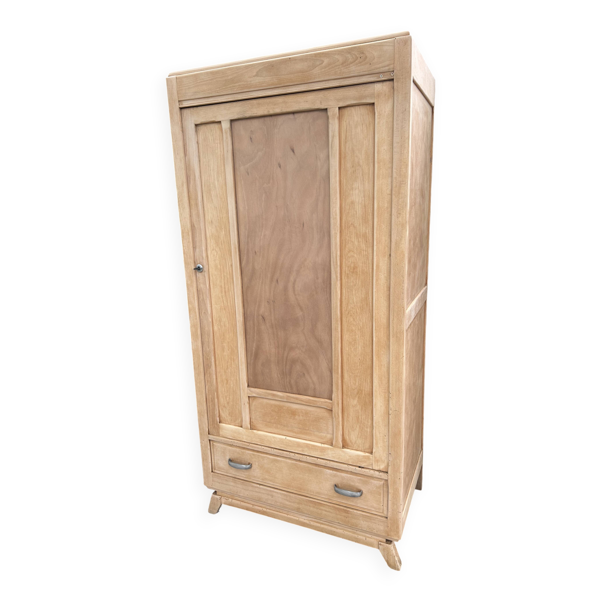 Renovated wooden wardrobe