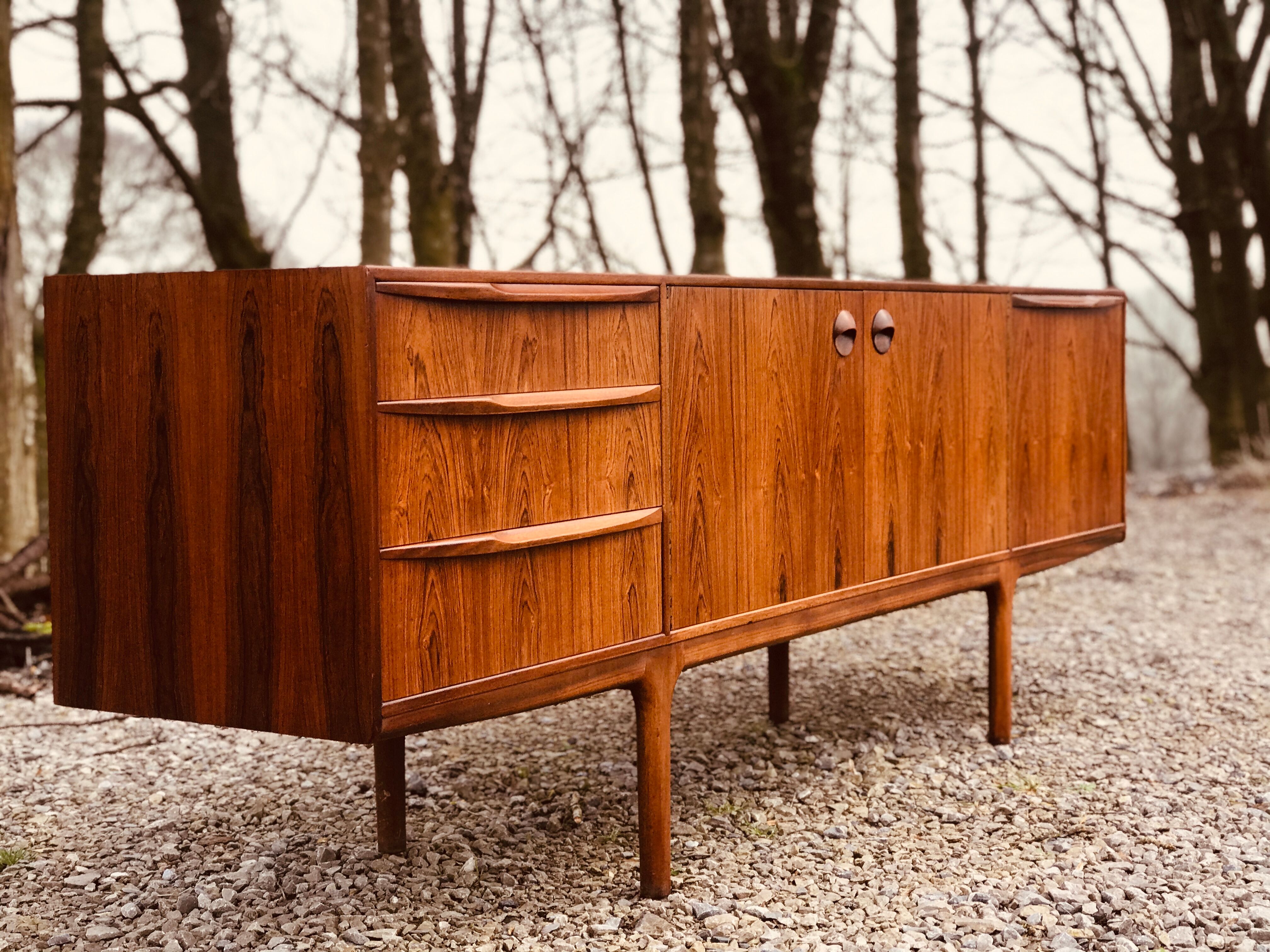 Rosewood sideboard by Tom Robertson for McIntosh, 1960