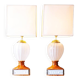 Table lamps by Tommaso Barbi, Italy 1970s