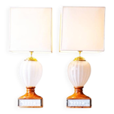 Table lamps by Tommaso Barbi, Italy 1970s