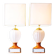 Table lamps by Tommaso Barbi, Italy 1970s