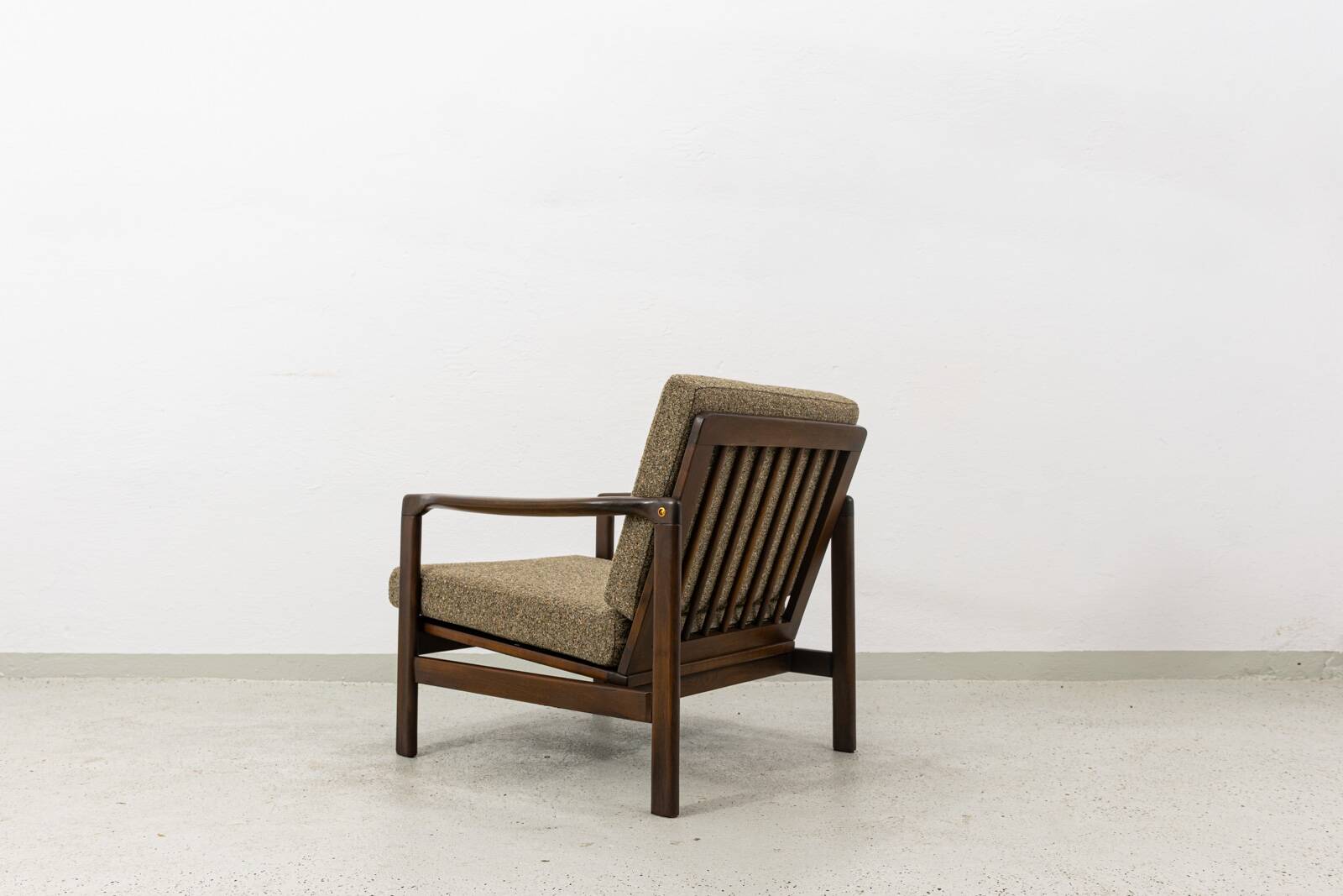 Fauteuil des années 60 par Zenon Bączyk, Pologne.