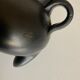 Grandjean Jourdan vase in mid century Vallauris tripod glazed clay