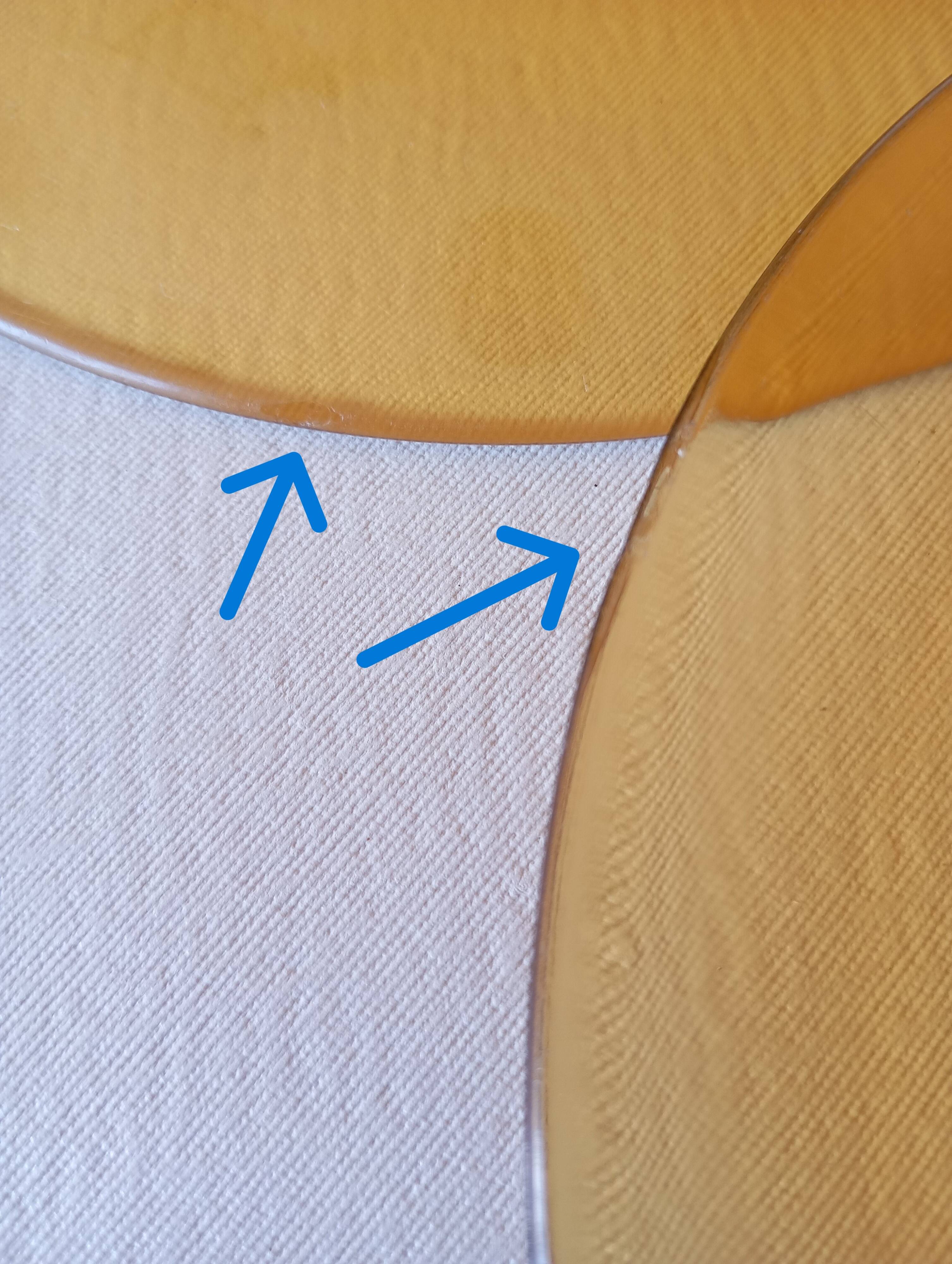 12 assiettes plates Vereco ambre