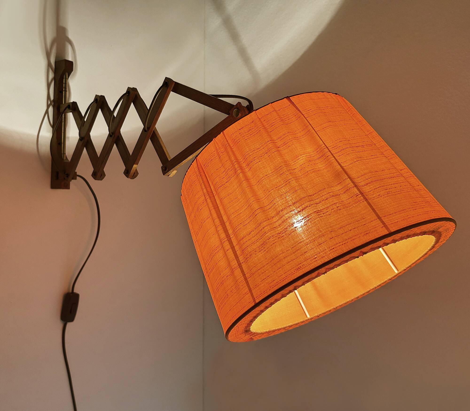 Vintage Scandinavian  Wall Lamp