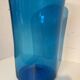 Grand Vase en verre soufflé bleu Empoli