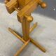 Freestanding mid-century pine coat rack, solid wood, 1970s, Europe