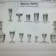 Carafe Saint Louis Service Papin