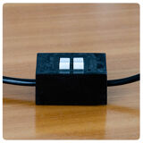 Model office lamp "1853" by Max Ingrand, Fontana Arte Edition circa 197