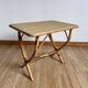 Rattan side table