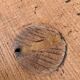 Brutalist table wood raw