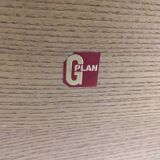 Vintage oak coffee table designed by G-Plan