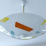 Very Large Art Deco Pendant Light