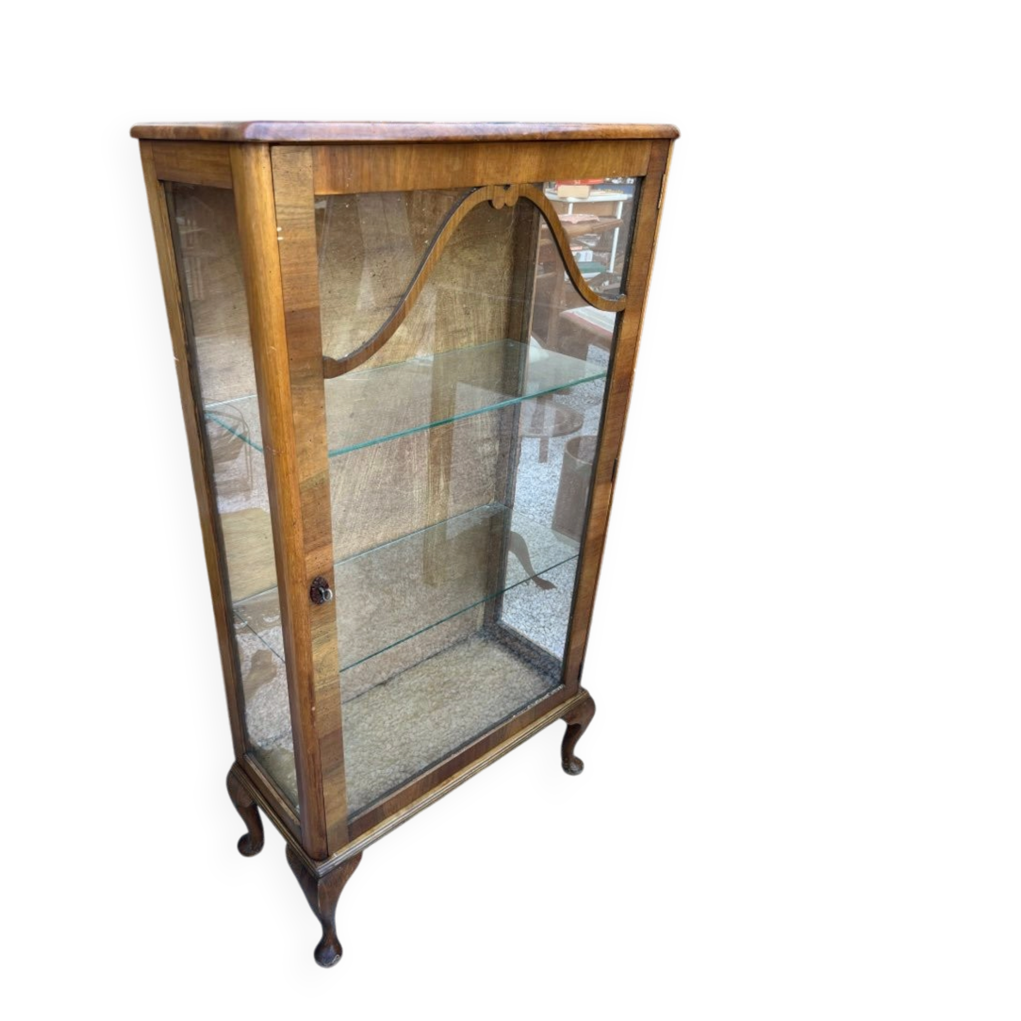 Vitrine sur pied
