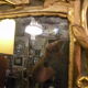 Miroir époque Louis XV,  18 eme, restauré au XX eme, bois doré, miroir au mercure d'origine