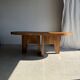 Immense solid teak table 2.10m x 1m