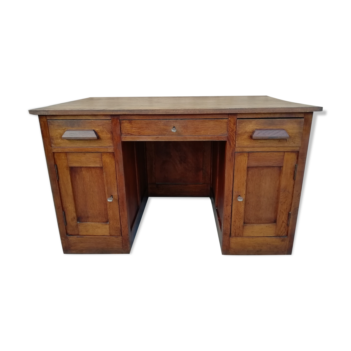Vintage schoolmaster desk