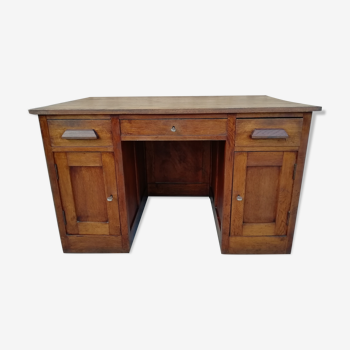 Vintage schoolmaster desk