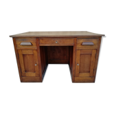 Vintage schoolmaster desk