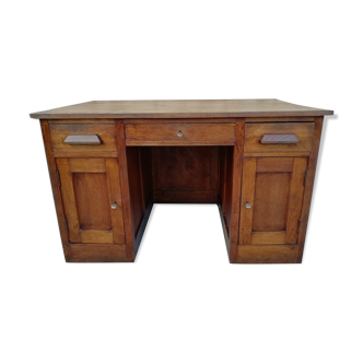 Vintage schoolmaster desk