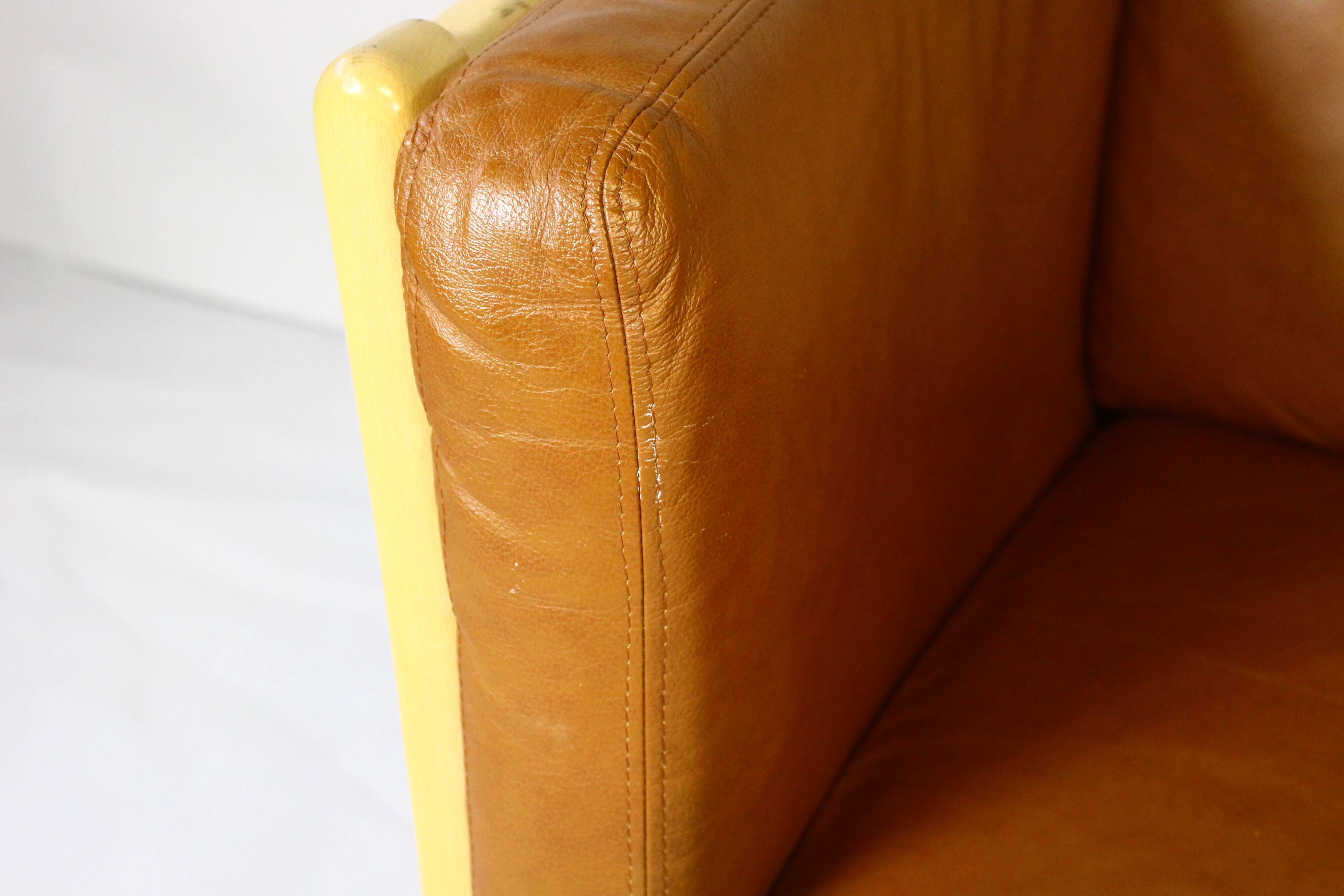 Danish leather sofa