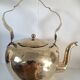 Napoleon III period gilded copper kettle