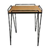 Wrought iron side table