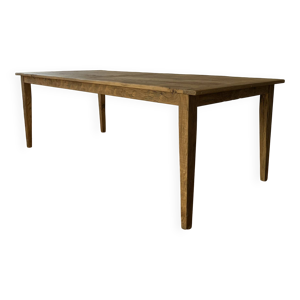 Table de ferme en chene - ancien