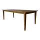 Farm table in solid oak, antique Provence - 300 cm in length.