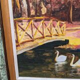 Autumn nature painting