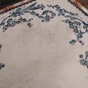 Trivet antique en porcelaine Français