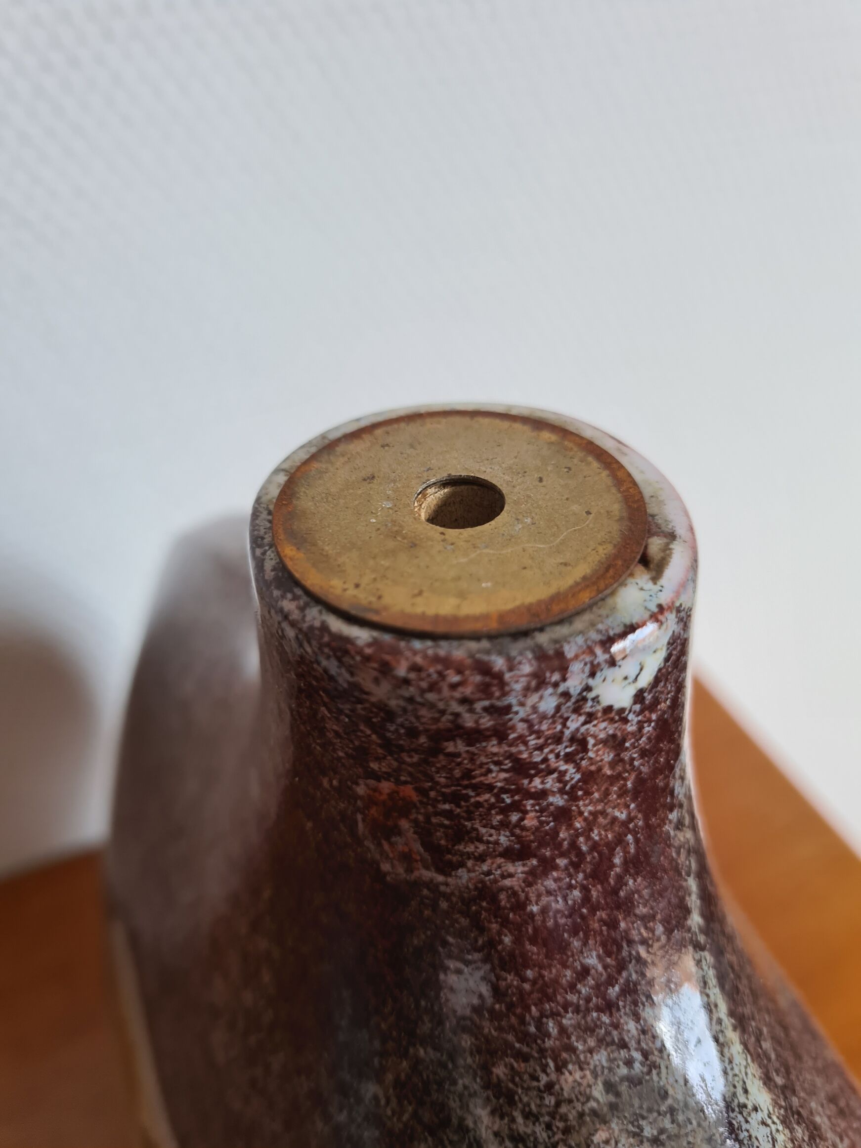 Anne and Pierre Roset ceramics lampfoot