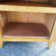 Pair of modernist wooden bedside tables