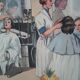 School poster Nightingale the hairdresser / A vintage pool