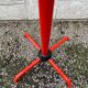 Black and red coat rack Italy 1980 Memphis design