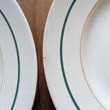 4 assiettes plates Mariette St Amand