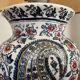 Old earthenware lamp from Gien