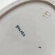 Oval ironstone dish flowers birds "Malaga" Petrus Regout