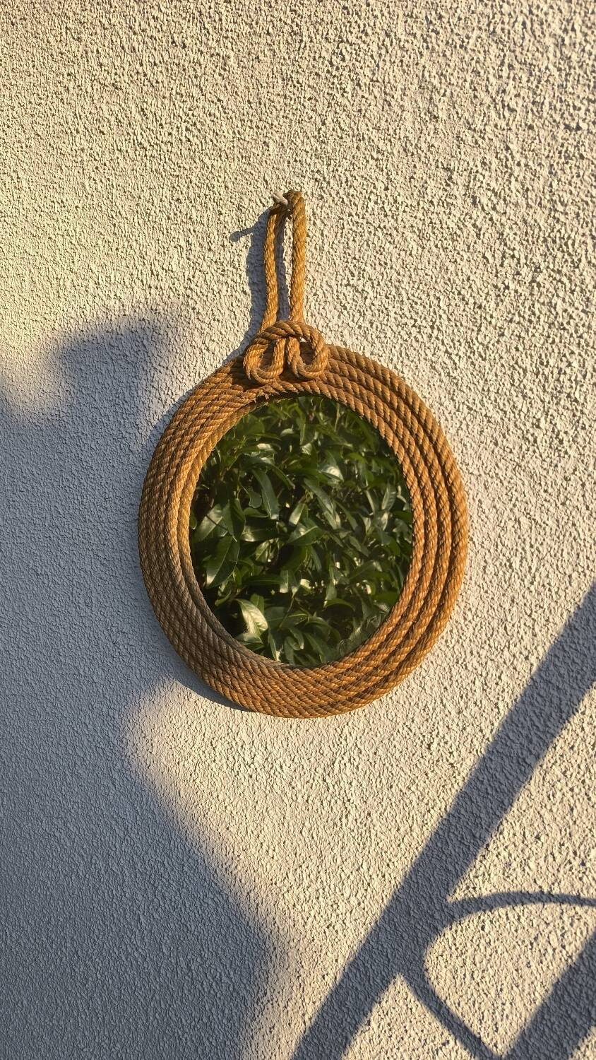 1950s rope mirror