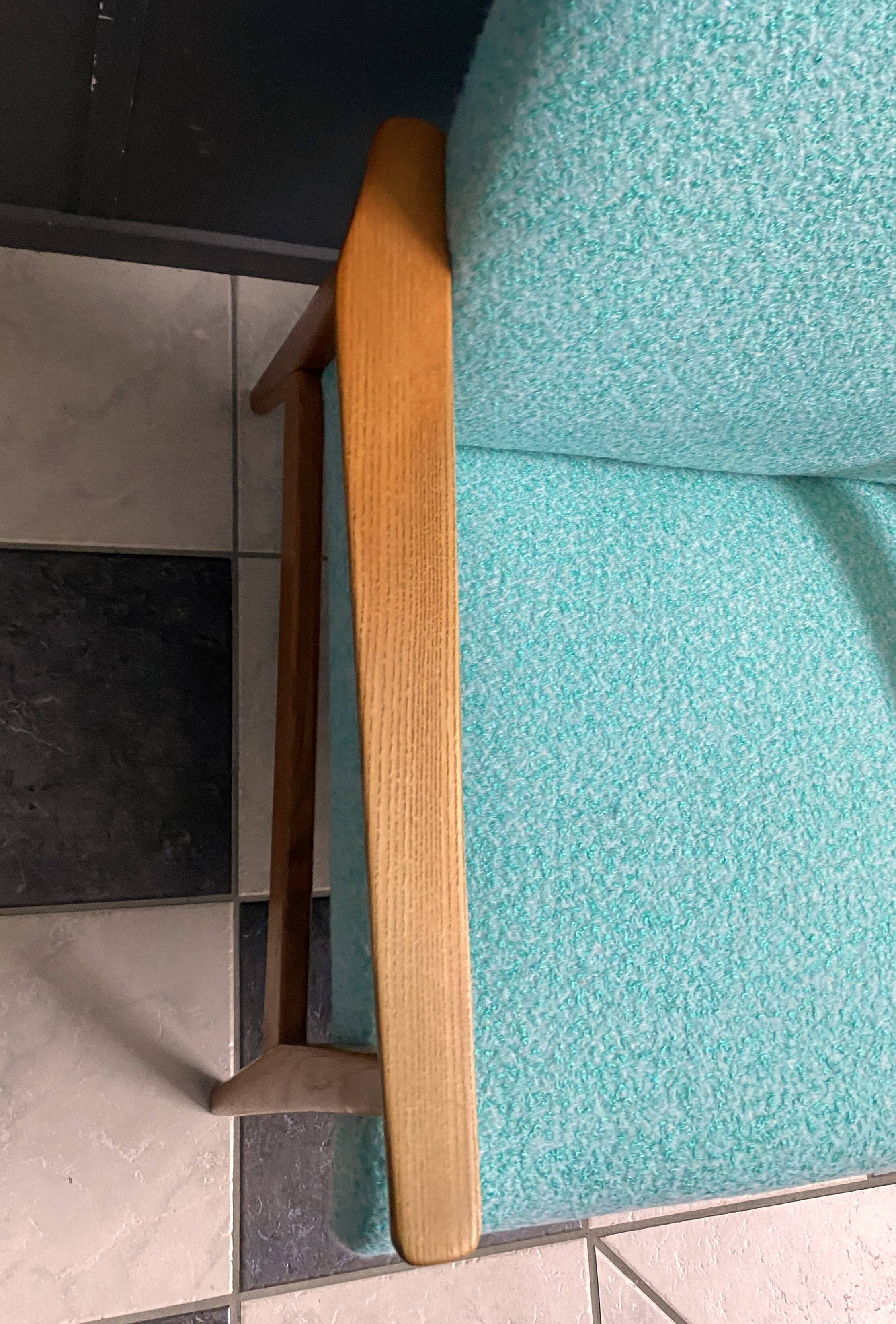 Pair of Green arm chairs 1960s