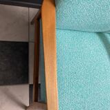 Pair of Green arm chairs 1960s