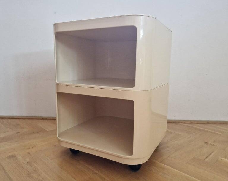 "Componibili" Bedside Table, Anna Castelli for Kartell, Italy, 1960s