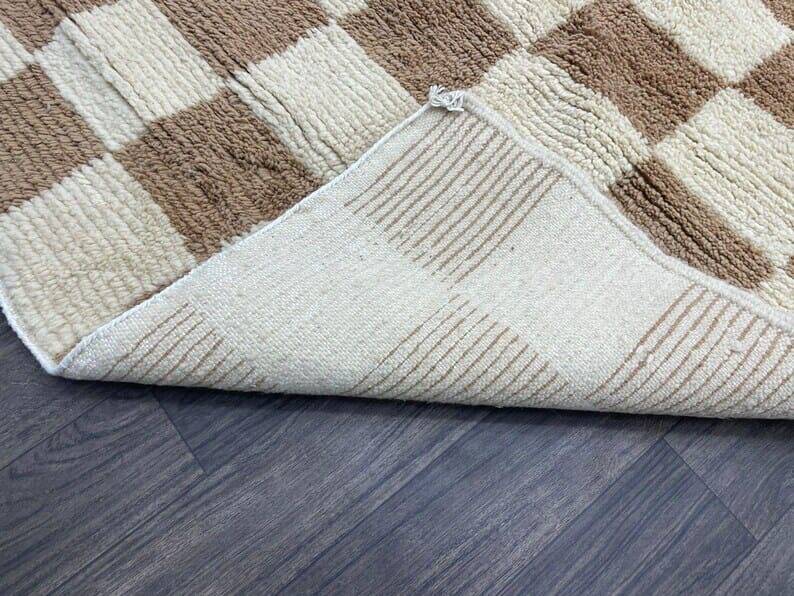 Handmade Moroccan Atlas wool rug size 140 x 260 cm