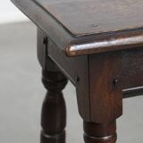 Antique English Stool / Joint Stool / Side Table from the 18th Century