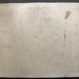 Orientalist watercolor drawing table