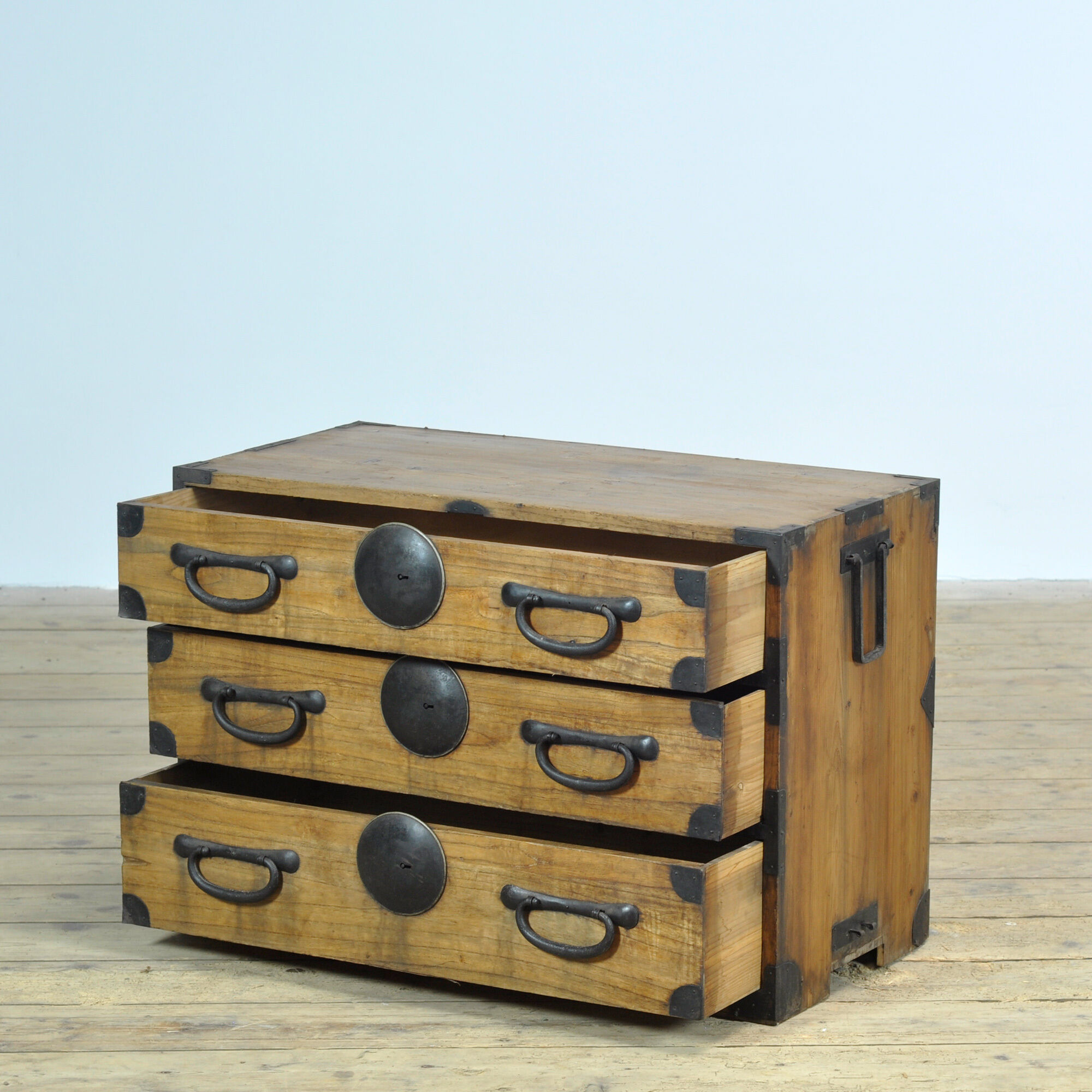 Japanese Tansu chest of drawers, circa 1870