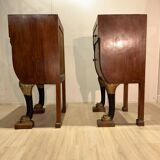 Pair of bedside cabinets
