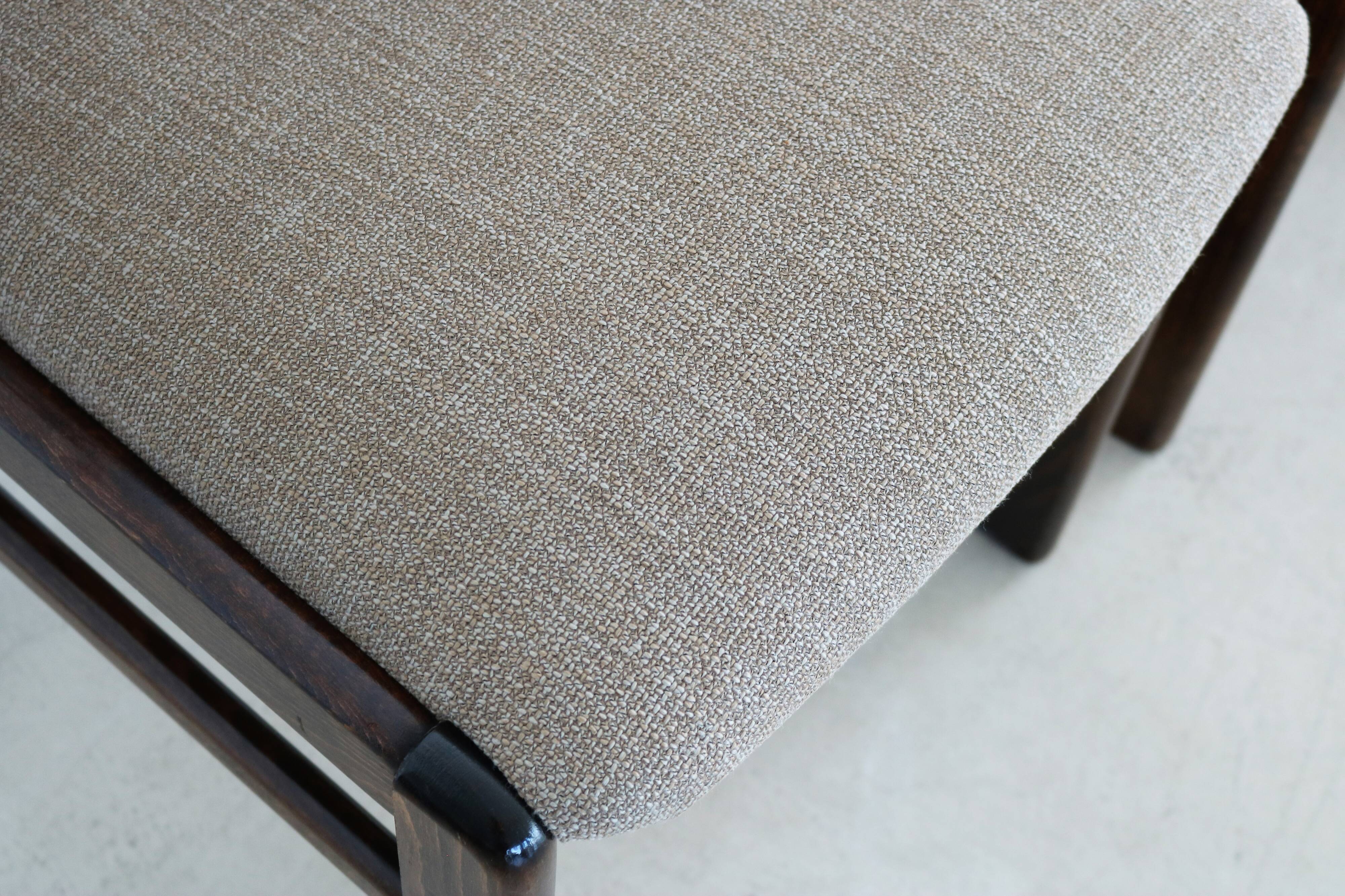 Ensemble vintage de 4 chaises de salle à manger